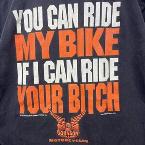 Vintage 2003 Big Johnson Sex Humor Sleeveless Shirt Size XL